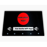 Porta Chave Sua Logomarca E Senha Wifi Mdf Personalizado