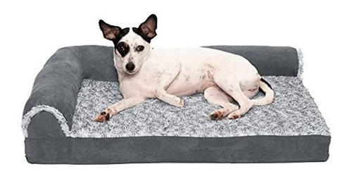 Cama Para Perros Furhaven | Tumbona Ergonomica Y Sofa-salr