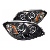 Faros Pontiac G5 2005-2013 Con Lupa Y Ojo De Angel