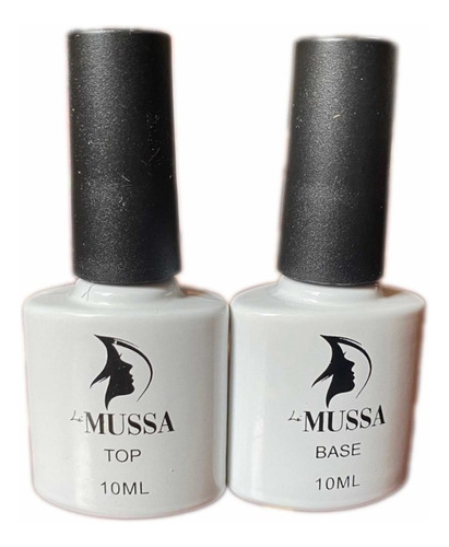 Duo Gel Base Y Top Mussa De 10ml C/u Para Uñas