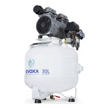 Compressor Odontológico 30l Evoxx Isento De Óleo Consultório 110v