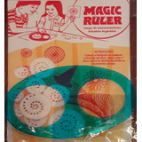 Magic Ruler Espirógrafo Dibuja Mandalas 9 Discos Profesional