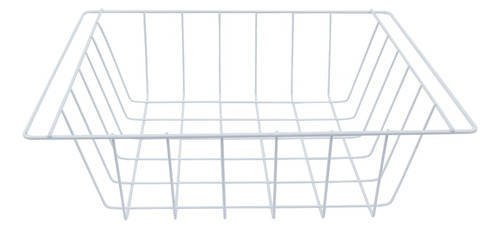 04 Cestos Cestinha Gaveta Aramado Multi Para Fruteira Branco