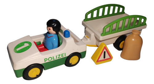 Playmobil 123 6736 Auto De Policia Autos Policias Ladrones