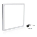 Kit 9 Plafon Luminaria Led Sobrepor 36w 40x40 Painel Bivolt