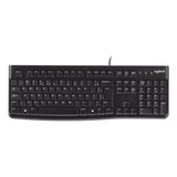 Teclado Usb Logitech K120 Resistente À Respingos Abnt2