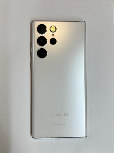 Celular Samsung Galaxy S22 Ultra Color Blanco De 256 Gb