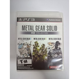 Metal Gear Solid Hd Collection Ps3 Físico Completo C/ Manual