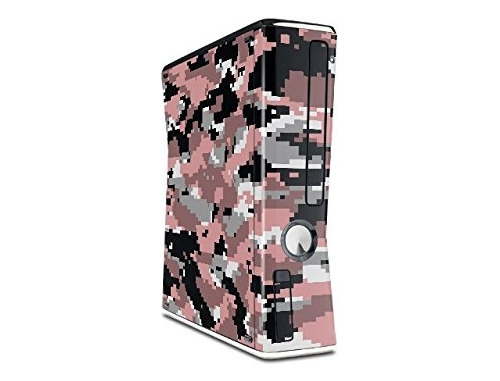 Wraptorcamo Digital Camo Pink Skin Para Xbox 360 Slim