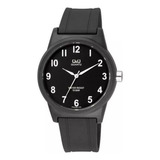 Reloj Q&q Qyq Vr35j022y Deportivo Silicona Hombre + Estuche 