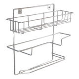 Organizador Cocina 3 En 1 -condimentos  Aluminio Vinipel