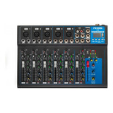 Mixer 8 Canales Ross F-7 Usb Bluetooth Pharnton Power