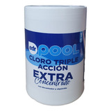 Cloro En Tabletas Triple Acción Para Piscina 1 Kilo Edr Pool