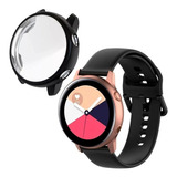 Combo Correa Deportiva Flat + Case Para Galaxy Watch Active