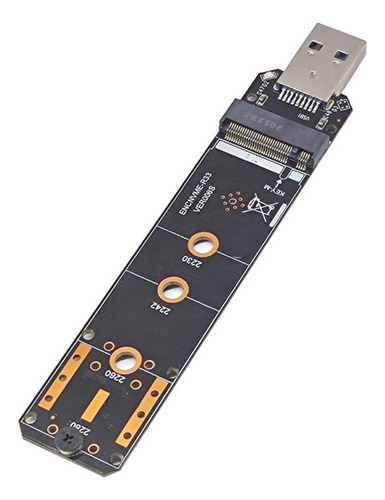 Aa Adaptador M.2 Nvme Ssd A Usb3.2 Gen2 De 10 Gbps Adaptador