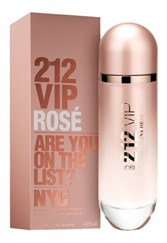 Perfume Original 212 Vip Rose 125 Ml M - Ml A $2639