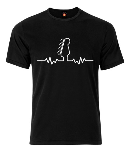 Remera Estampada Varios Diseños Musica Frecuencia De Bajo