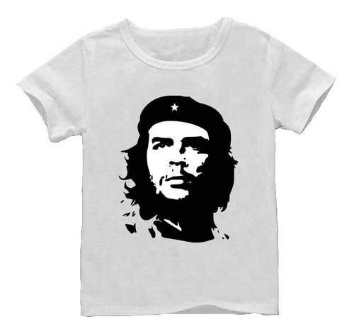Remera Blanca Adultos Che Guevara R1