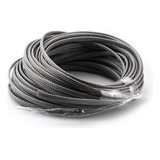 Malla Cubre Cable Piel De Serpiente 5 Mm Gris Sonocar