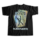 Almafuerte Remera Cartas Rock Iorio