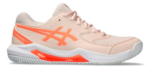 Tênis Asics Gel Dedicate 8 Clay Feminino Coral