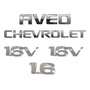 Kit Emblemas Aveo 16v Chevrolet ( 5 Piezas) Chevrolet Aveo