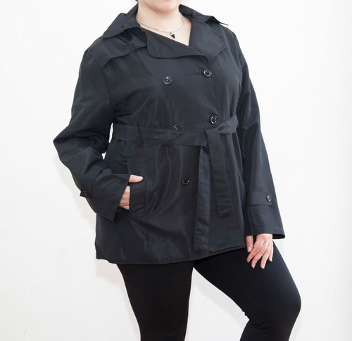 Trench Piloto Impermeable Dama Talle Especial