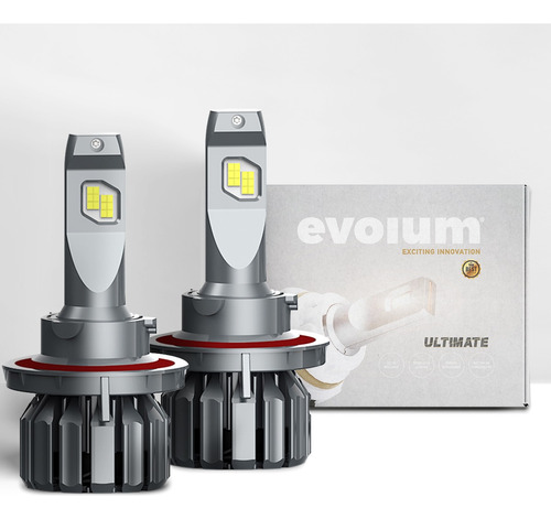 Kit Focos Led Evolum Ultimate H1 H7 H11 9005 9006