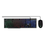 Kit Teclado + Mouse Yeyian Phoenix Ykp-20705 Alámbrico Usb