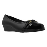 Balerinas Negras Con Plataforma Zapatos Mujer Moleca 5156775