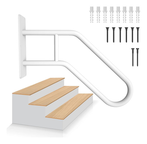Pasamanos Antideslizantes Exteriores De 13 Pasos, Baran...