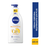 Crema Corporal Reafirmante Nivea Q10 X 625ml