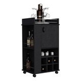 Mueble Bar Fargo 99x55 Rta Color Wengue