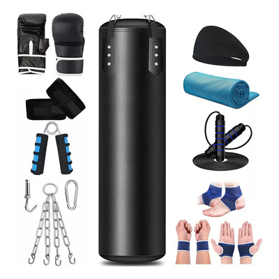 Bolsa Saco De Boxeo Profesional Costal De Box Con Guante | Envío gratis