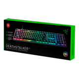 Teclado Sp Razer Deathstalker V2 Switch Rojo Chroma Color Del Teclado Negro Idioma Español España