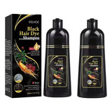 Champús Instantáneos Para Tinte De Cabello Negro 2 Fgd