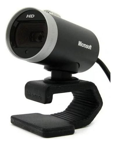 Câmera Webcam Microsoft Lifecam 6ch-00001 Hd 30fps Vitrine