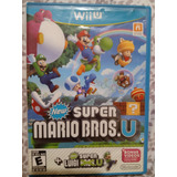  Juego Wiiu New Súper Mario Bros U En Excelente Estado 