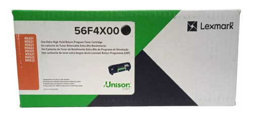 Toner Lexmark 56f4x00 Original  Ms421 Ms521 Ms621 Mx421 ,521