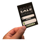 Carteles Sale, Precio, Comercios X100 Und.