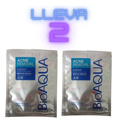 Mascarilla Bioaqua Anti Acné X2 - g a $92