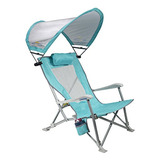 Silla Reclinable De Playa Gci Outdoor Waterside Sunshade Con