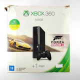 Xbox 360 Na Caixa + Kinect Com Controle