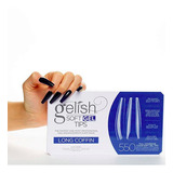 Tips Long Coffin Soft Gel Caja 550 Piezas By Gelish