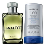 Perfume Jaque Men + Bloqueador Total Bl - mL a $981