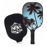 Palms-o-aces Graphite Pickleball Paddle With Cover - T -wffl