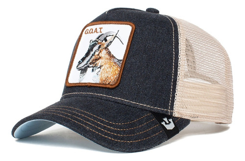 Gorra Goorin Baseball The Goat Animal Farm Trucker Chivo 