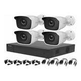 Kit Hikvision Hilook Dvr 1080p 8ch +4 Camaras 1080p