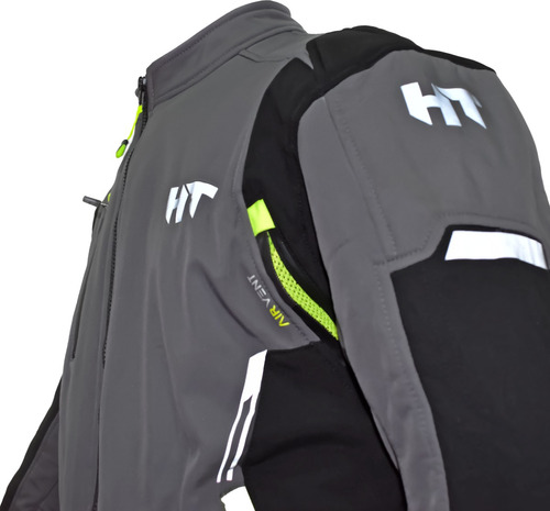 Chamarra Para Motociclista Con Protecciones Hebotech Held Ht