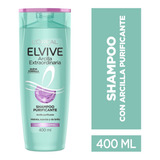 Shampoo Elvive Arcilla Purificante Tubo Depresible 400 ml